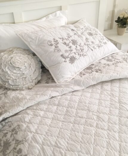 Elora Handwork Comforter - Château Mist - Queen
